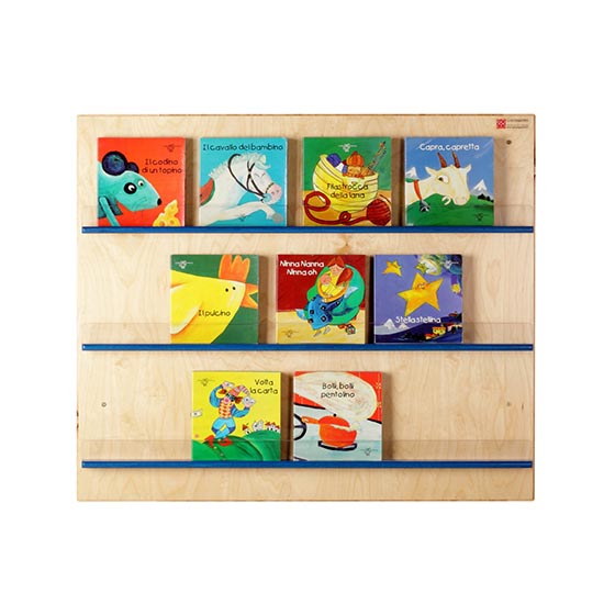 Estantería infantil de libros de pared Artesanal - El Espacio de Mita